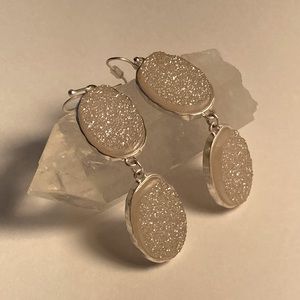 Iridescent earrings